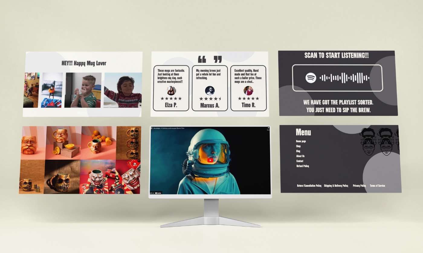 A mockup of the Schroey & Mowser E-Commerce website, designed and developed by Avval Digital Marketing Company, presented as a portfolio piece