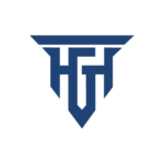 The image showcases the logo of Holtons Gaming a modern design in Blue color transparent background designed by avval seo company in bhopal