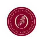 The image showcases the logo of Ojjas Handblock Printing, a client of Avval Digital Marketing Company.