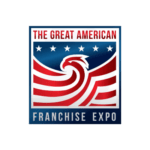 The image showcases the logo of The Great American Franchise Expo, a client of Avval Digital Marketing Company.