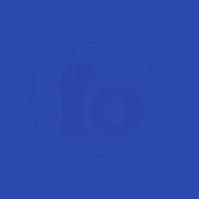 Foamo A Babycare Brand's Secondary Logo in Black color on Blue background designed by Avval Digital Marketing Company in Bhopal