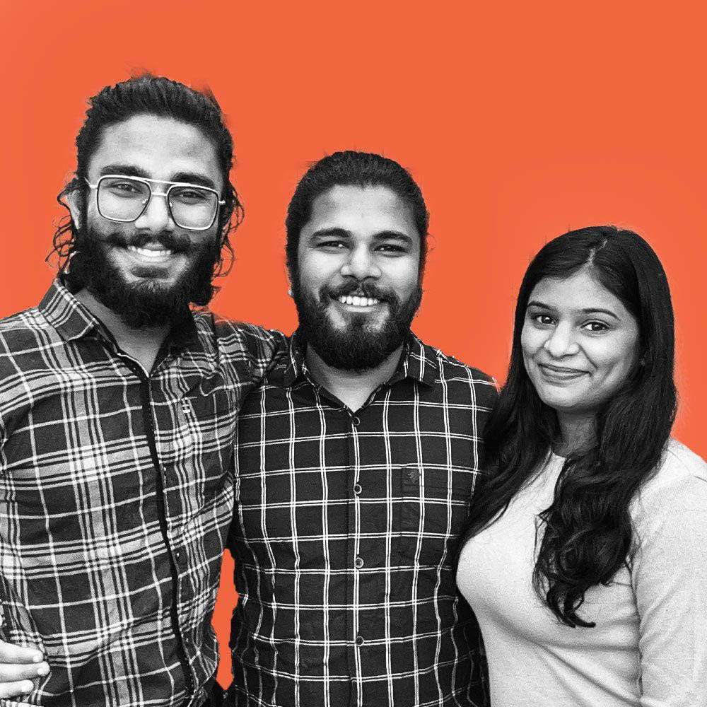 Avval's Cofounder standing together