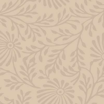 Floral pattern designed by avval for ojjas brand in peach color